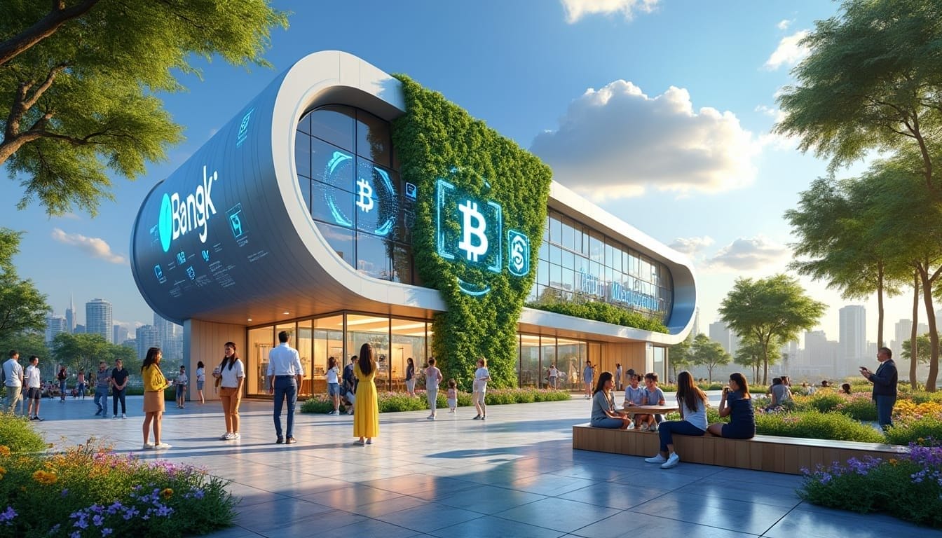 découvrez bangk, une ico révolutionnaire qui propose une néobanque éthique et décentralisée. rejoignez le mouvement pour une finance plus responsable et transparente, tout en profitant d'outils modernes pour gérer votre argent.